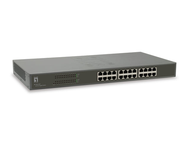 Switch 24xRJ45 10/100/1000, Leise, Lüfterlos, internes