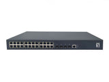 L3 Lite Managed Switch 24x10/100/1000T, PoE+ 400W +