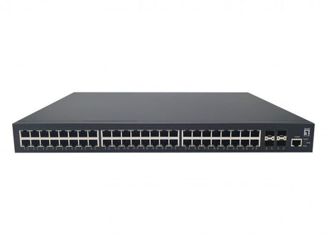 L3 Lite Managed Switch 48x10/100/1000T, PoE+ 400W +