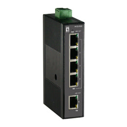 Hutschienen Switch 5xRJ45 10/100Mbps ohne Netzteil