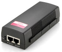 Foto: PoE Injektor (802.3af),Fast Ethernet, Netzteil intern, 15,4W
