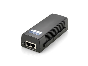 Foto: PoE+ Injektor (802.3at), Gigabit, Netzteil intern, 30W