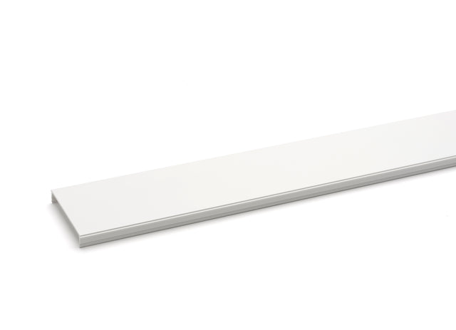 Oberteil für Brüstungskanal Signa Base - 80mm breit RAL 9010