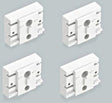 Foto: 4 Distanzstücke für Sammelschienenträger 185mm, SI014300