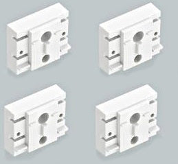 4 Distanzstücke für Sammelschienenträger 185mm, SI014300