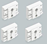 Foto: 4 Distanzstücke für Sammelschienenträger 185mm, SI014300