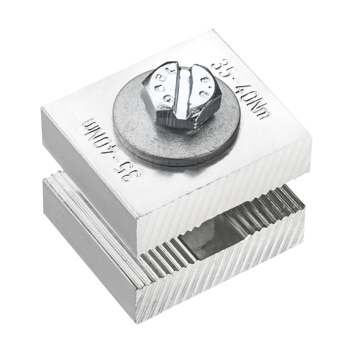 Schienen-Längsverbindung für 30 - 100x10, 750A, 40mm