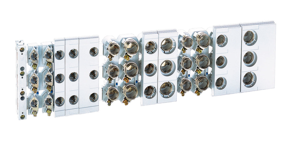 Foto: D0-Reitersicherungssockel E18, 63A/400V, 5mm Schiene