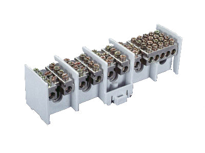 Hauptklemme blank 25mm², 4-polig, 3x4x16mm² + 1x12x16mm²