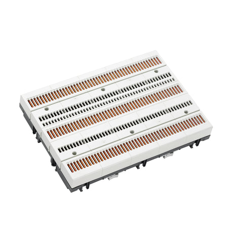 Foto: Sammelschienensystem 125A, 3-phasig, CrossBoard,Breite 225mm