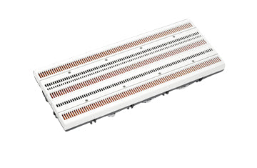 Foto: Sammelschienensystem 125A, 3-phasig, CrossBoard,Breite 405mm