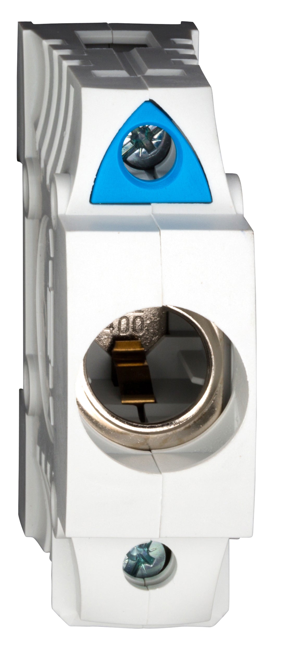 Foto: D0-Einbau-Sicherungssockel D02, 1-polig, BGV A3, schnappbar