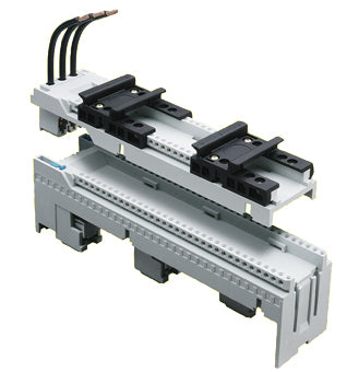 Foto: Sammelschienenadapter EMC 45A, 2 Tragschienen 3x100mm²