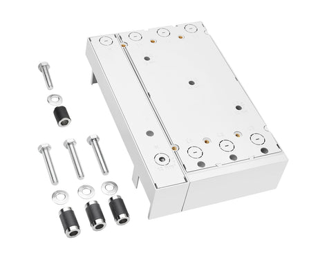 Sammelschienenadapter 520A, 4-polig, 185x284, N links