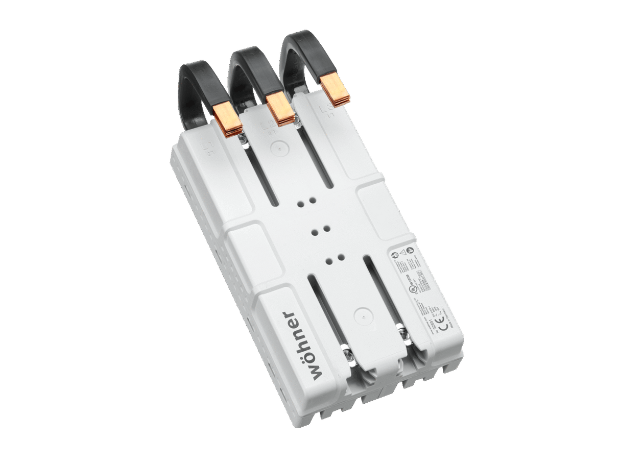 Adapter 160A, CrossBoard®, 3-phasig, 90 x 160 mm