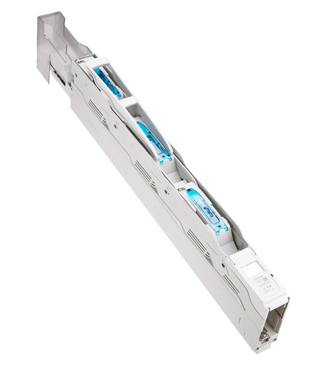 NH-Lastschaltleiste Größe 00, 160A, 185mm direkt, M8