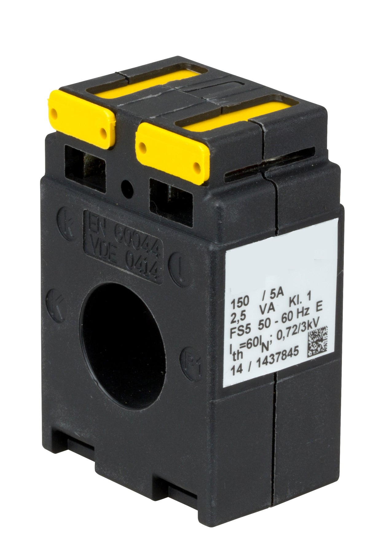 Stromwandler 150/5A, 1,5VA, für NH Leiste Gr. 00