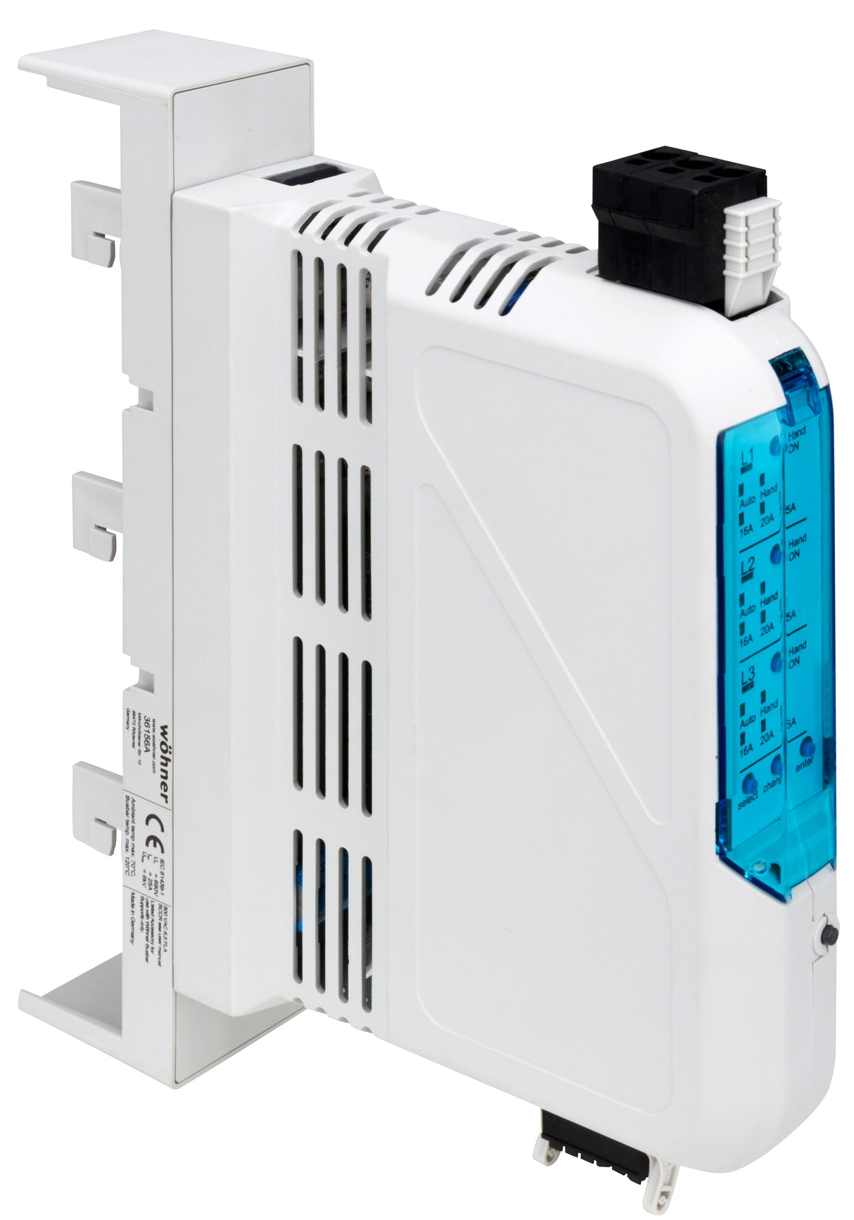 OMUS Hybridschalter 3-polig, 25A, 60 mm