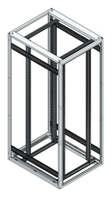 SORAX 19" Servergrundrack, RAL7035, B=800xT=1.000xH=2.000mm