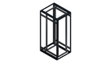 SORAX 19" Servergrundrack, RAL9005, B=800xT=1.000xH=2.000mm