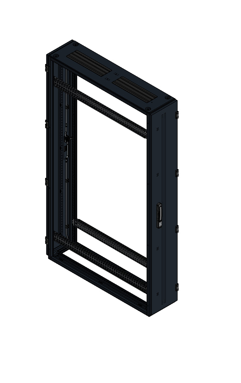 SORAX Kabelmanagementrack 47HE, B=300xT=1.000xH=2.200mm