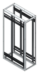 SORAX 19" Servergrundrack, RAL7035, B=600xT=1.200xH=2.200mm