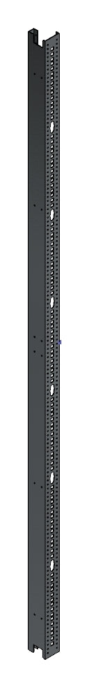 SORAX vert. 19"Profilschienenversteifung, 47HE, 1VE=1Stk.