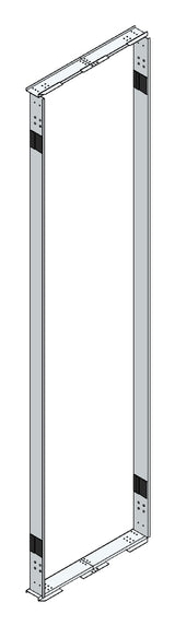 SORAX Luftabschottung, B=600 x H=2.200mm, RAL7035