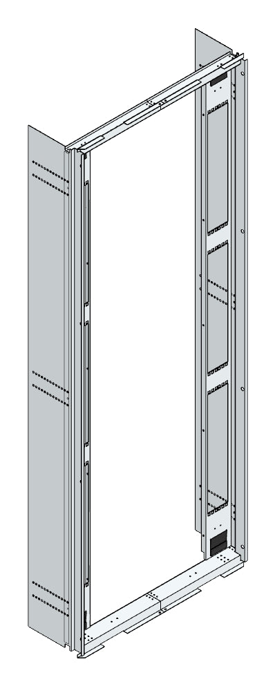 SORAX Luftabschottung, B=800 x H=2.000mm, RAL7035