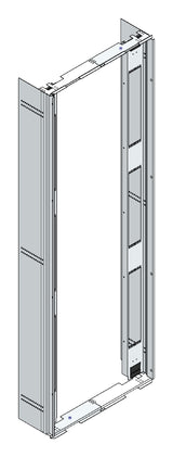 SORAX Luftabschottung, B=800 x H=2.200mm, RAL7035