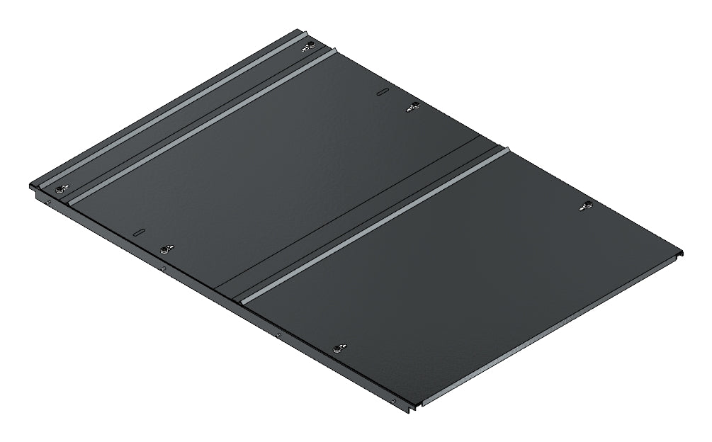 SORAX Bodenblech für 42HE Racks, B=800xT=1.000mm