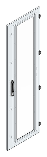 SORAX Sichttüre IP54, B=600xH=2.000mm, RAL7035