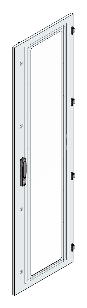 SORAX Sichttüre IP54, B=800xH=2.000mm, RAL7035