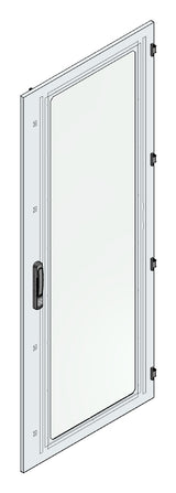 SORAX Sichttüre IP54, B=600xH=2.200mm, RAL7035