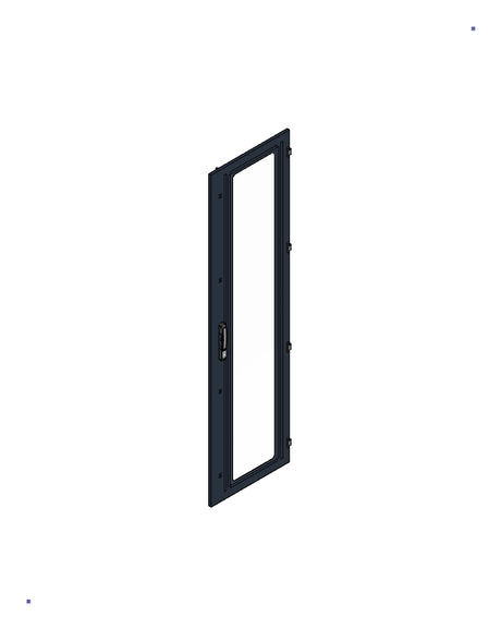 SORAX Sichttüre IP54, B=600xH=2.200mm, RAL9005