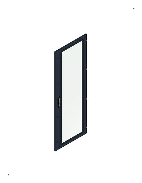 SORAX Sichttüre IP54, B=800xH=2.200mm, RAL9005