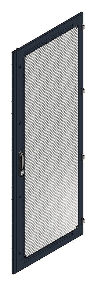SORAX Stahlblechtüre belüftet, B=800xH=2.200mm, RAL9005