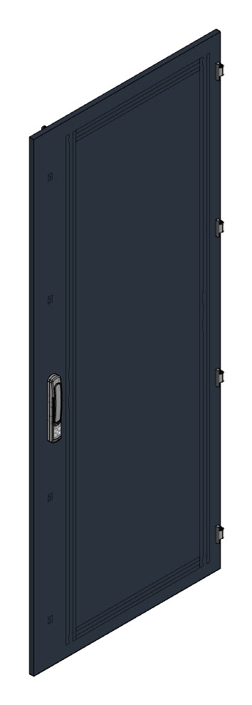 SORAX Stahlblechtüre IP54, B=800xH=2.000mm, RAL9005
