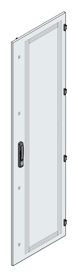 SORAX Stahlblechtüre IP54, B=600xH=2.200mm, RAL7035