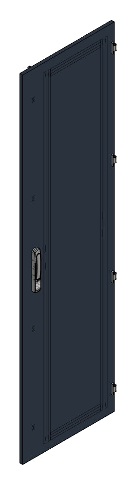 SORAX Stahlblechtüre IP54, B=600xH=2.200mm, RAL9005