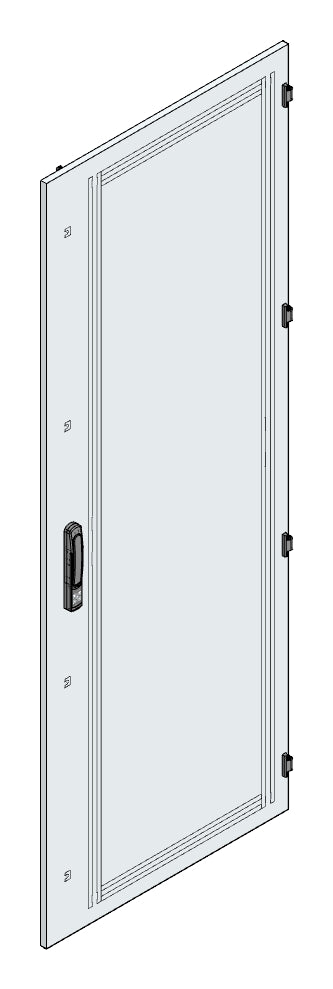 SORAX Stahlblechtüre IP54, B=800xH=2.200mm, RAL7035