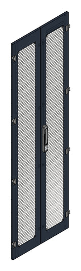 SORAX Türe belüftet, geteilt, B=600xH=2.000mm, RAL9005