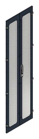 SORAX Türe belüftet, geteilt, B=600xH=2.200mm, RAL9005