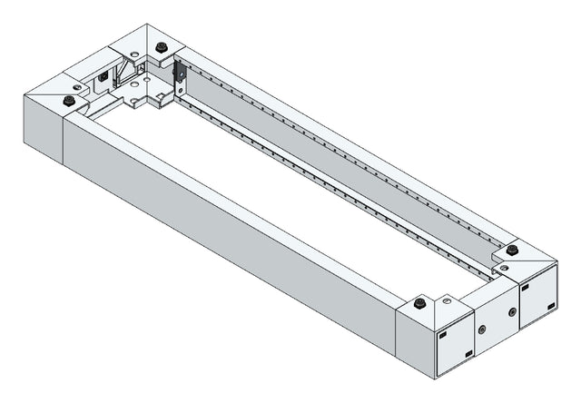 SORAX Sockel, B=300xT=1.000xH=100mm, RAL7035