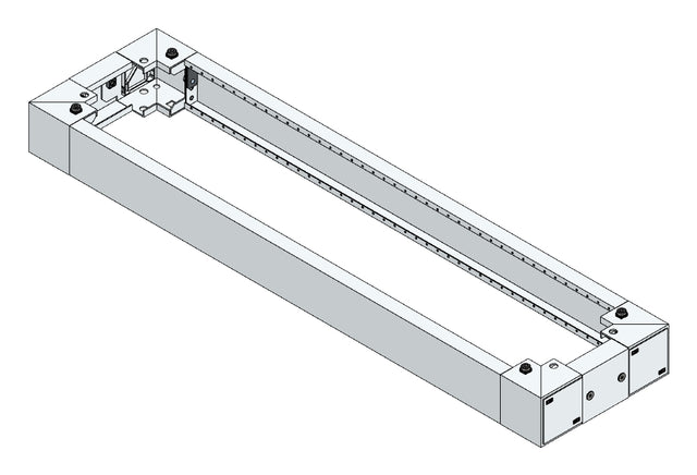 SORAX Sockel, B=300xT=1.200xH=100mm, RAL7035