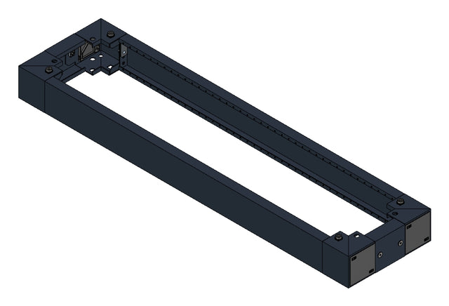 SORAX Sockel, B=300xT=1.200xH=100mm, RAL9005