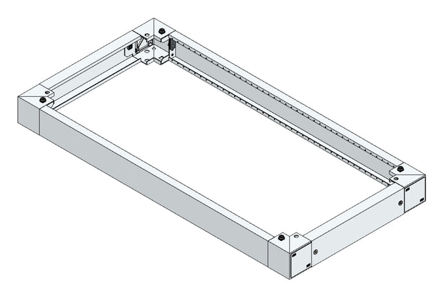 SORAX Sockel, B=600xT=1.200xH=100mm, RAL7035
