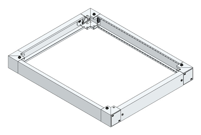 SORAX Sockel, B=800xT=1.000xH=100mm, RAL7035