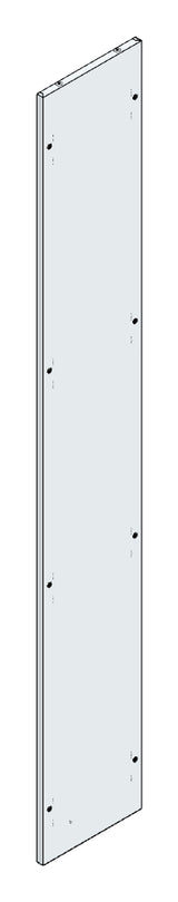 SORAX Rückwand IP54, B=300xH=2.000mm, RAL7035
