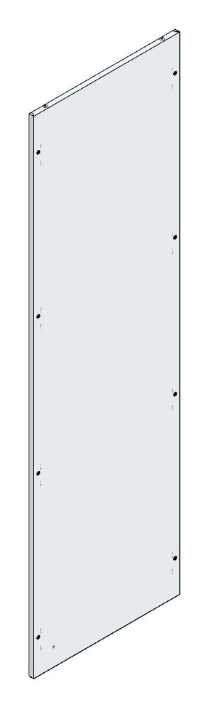 SORAX Rückwand IP54, B=600xH=2.000mm, RAL7035